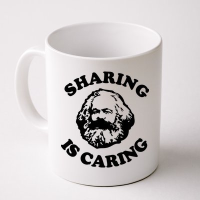 Karl Marx Sharing Is Caring Mug