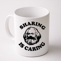 Karl Marx Sharing Is Caring Mug