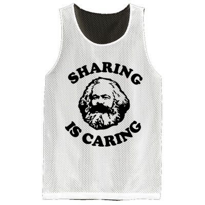 Karl Marx Sharing Is Caring Mesh Reversible Basketball Jersey Tank