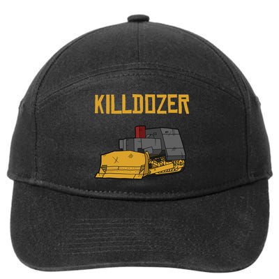 Killdozer Modified Tank Bulldozer 7-Panel Snapback Hat