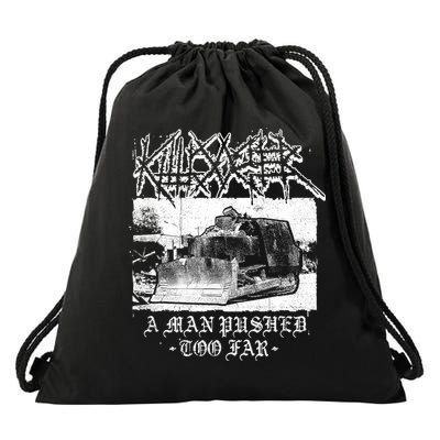 Killdozer Modified Tank Bulldozer Drawstring Bag