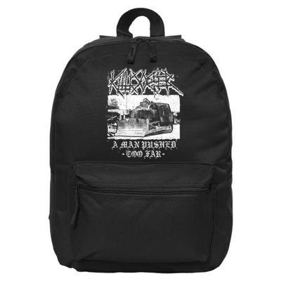 Killdozer Modified Tank Bulldozer 16 in Basic Backpack
