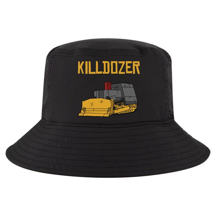 Killdozer Modified Tank Bulldozer Cool Comfort Performance Bucket Hat