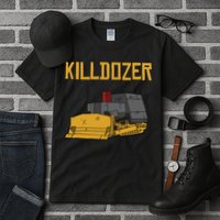 Killdozer Modified Tank Bulldozer Tall T-Shirt