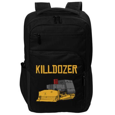 Killdozer Modified Tank Bulldozer Impact Tech Backpack