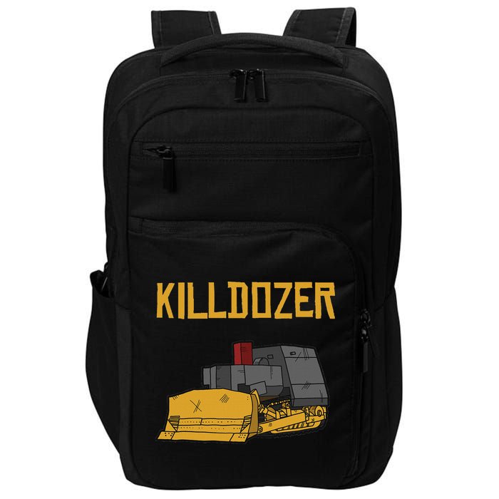 Killdozer Modified Tank Bulldozer Impact Tech Backpack