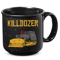 Killdozer Modified Tank Bulldozer 15oz Campfire Ceramic Mug
