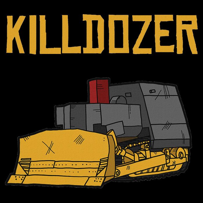 Killdozer Modified Tank Bulldozer 16 in Basic Backpack