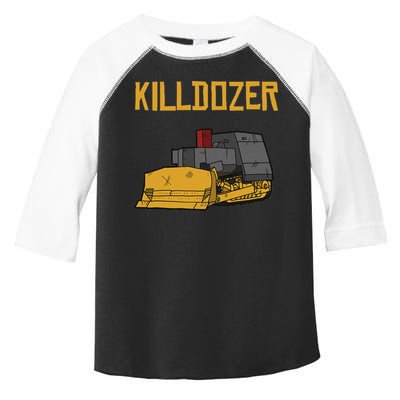 Killdozer Modified Tank Bulldozer Toddler Fine Jersey T-Shirt