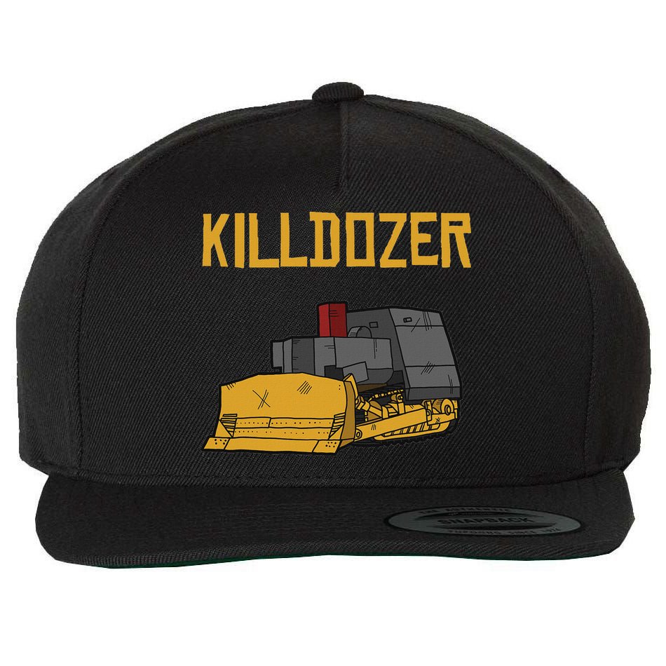 Killdozer Modified Tank Bulldozer Wool Snapback Cap