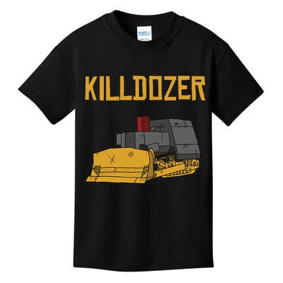 Killdozer Modified Tank Bulldozer Kids T-Shirt