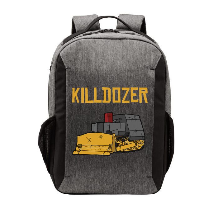 Killdozer Modified Tank Bulldozer Vector Backpack