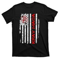 Krav Maga Usa American Flag Symbol Fan Vintage T-Shirt