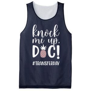 Knock Me Up Doc Transfer Day Ivf Transfer Day Couple Mesh Reversible Basketball Jersey Tank