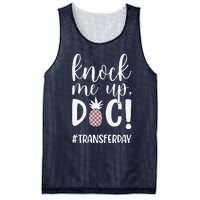 Knock Me Up Doc Transfer Day Ivf Transfer Day Couple Mesh Reversible Basketball Jersey Tank