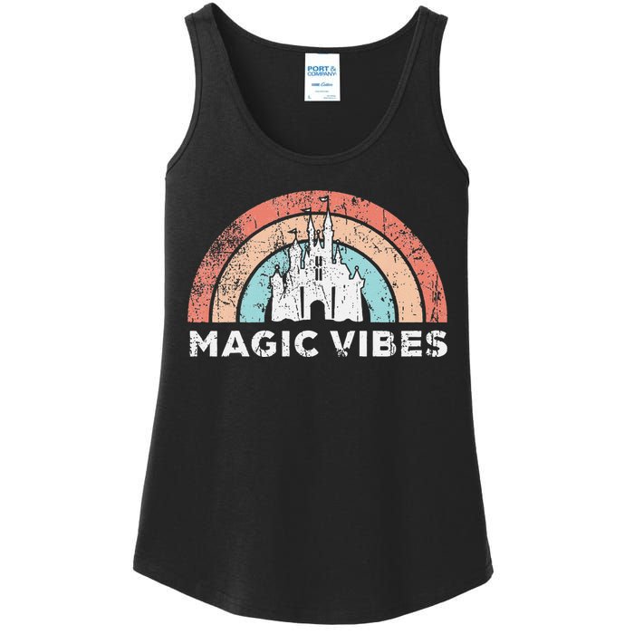 Kids Magic Vibes Kids Cute Vacation Ladies Essential Tank