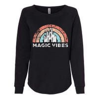 Kids Magic Vibes Kids Cute Vacation Womens California Wash Sweatshirt