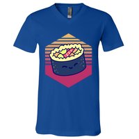 Kawaii Maki Vintage Sushi Lover Great Gift V-Neck T-Shirt