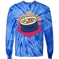 Kawaii Maki Vintage Sushi Lover Great Gift Tie-Dye Long Sleeve Shirt