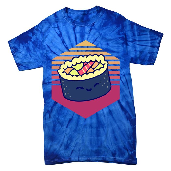 Kawaii Maki Vintage Sushi Lover Great Gift Tie-Dye T-Shirt