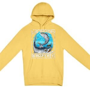 King Mackerel Whisperer Deep Sea Fishing Premium Pullover Hoodie