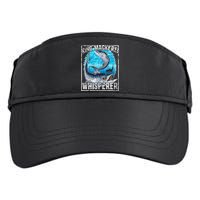 King Mackerel Whisperer Deep Sea Fishing Adult Drive Performance Visor