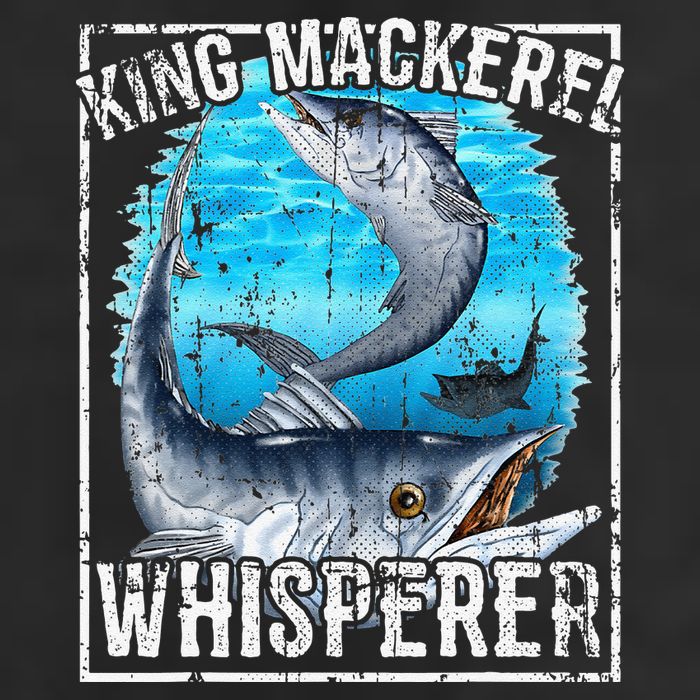King Mackerel Whisperer Deep Sea Fishing Adult Drive Performance Visor