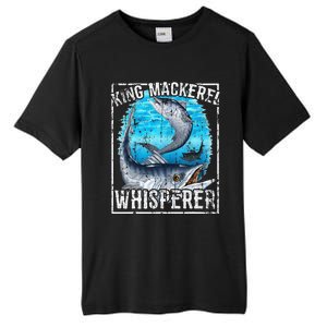 King Mackerel Whisperer Deep Sea Fishing Tall Fusion ChromaSoft Performance T-Shirt