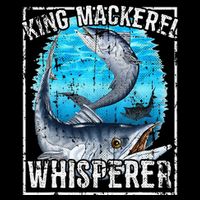 King Mackerel Whisperer Deep Sea Fishing Wool Snapback Cap
