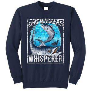 King Mackerel Whisperer Deep Sea Fishing Tall Sweatshirt