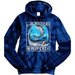 King Mackerel Whisperer Deep Sea Fishing Tie Dye Hoodie