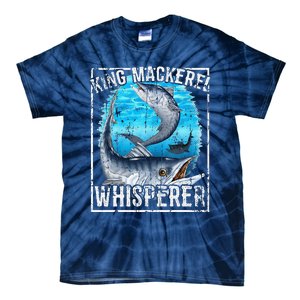 King Mackerel Whisperer Deep Sea Fishing Tie-Dye T-Shirt