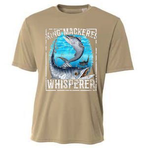 King Mackerel Whisperer Deep Sea Fishing Cooling Performance Crew T-Shirt