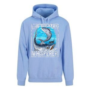 King Mackerel Whisperer Deep Sea Fishing Unisex Surf Hoodie