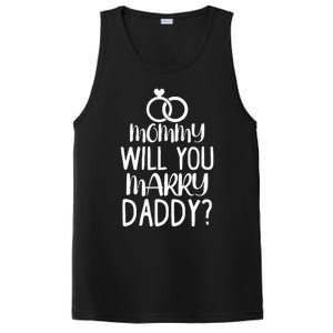 Kids Mommy Will You Marry My Daddy Funny Marriage Proposal PosiCharge Competitor Tank