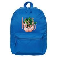 Kiss My Xxx Beautiful Funny Lgbt Design Funny Gift 16 in Basic Backpack