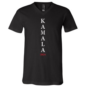 Kamala Name 2024 V-Neck T-Shirt