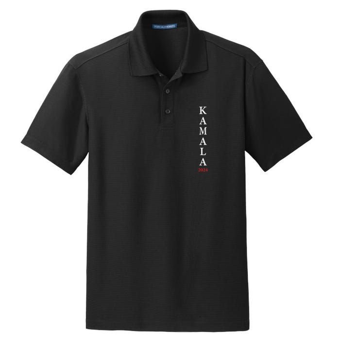 Kamala Name 2024 Dry Zone Grid Polo