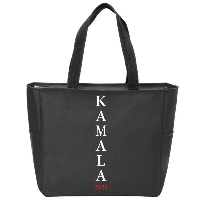 Kamala Name 2024 Zip Tote Bag