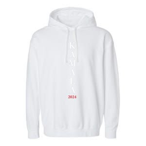 Kamala Name 2024 Garment-Dyed Fleece Hoodie