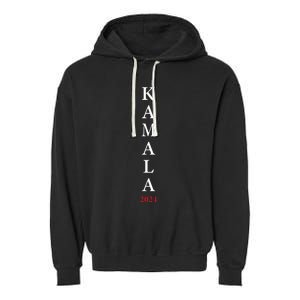 Kamala Name 2024 Garment-Dyed Fleece Hoodie