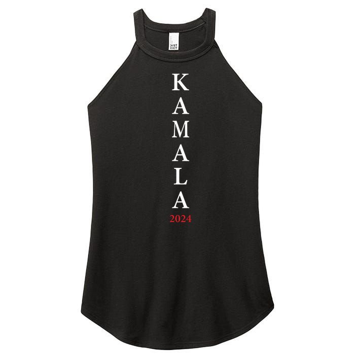 Kamala Name 2024 Women's Perfect Tri Rocker Tank