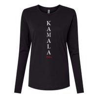 Kamala Name 2024 Womens Cotton Relaxed Long Sleeve T-Shirt