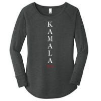 Kamala Name 2024 Women's Perfect Tri Tunic Long Sleeve Shirt