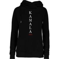 Kamala Name 2024 Womens Funnel Neck Pullover Hood