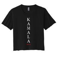 Kamala Name 2024 Women's Crop Top Tee