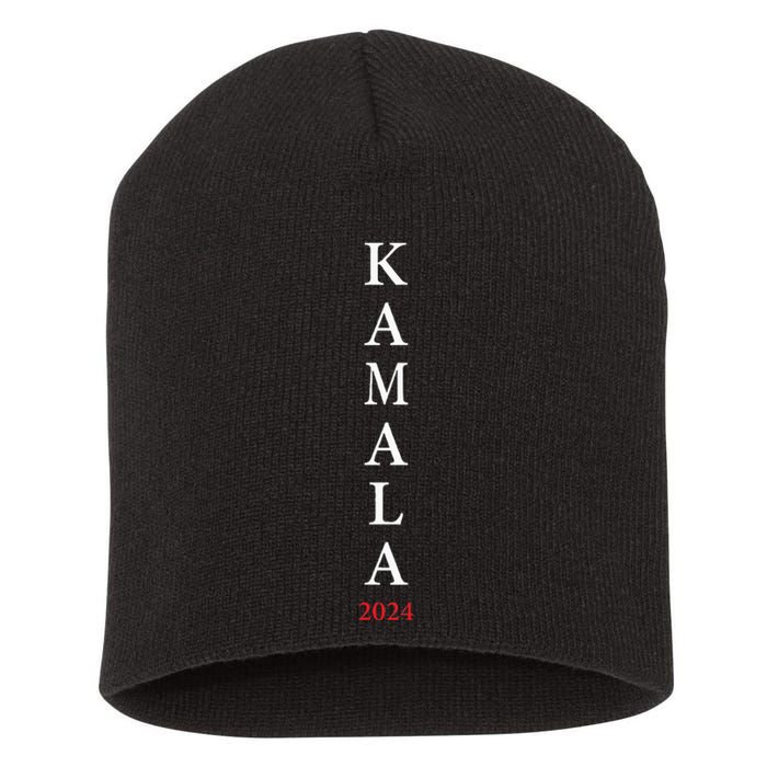 Kamala Name 2024 Short Acrylic Beanie