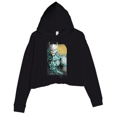 Kaiju No. 8 Crop Fleece Hoodie