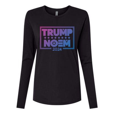 Kristi Noem And Donald Trump Election 2024 Gift Womens Cotton Relaxed Long Sleeve T-Shirt