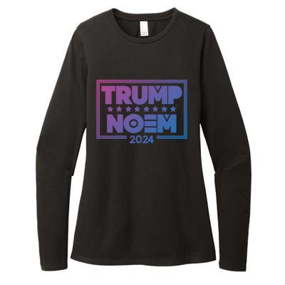 Kristi Noem And Donald Trump Election 2024 Gift Womens CVC Long Sleeve Shirt